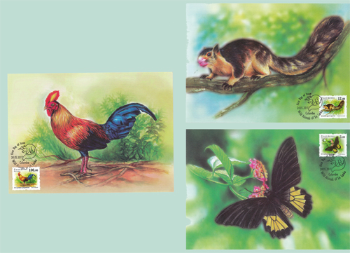 Wild Animals Of Sri Lanka (Maxi cards) - 2018
