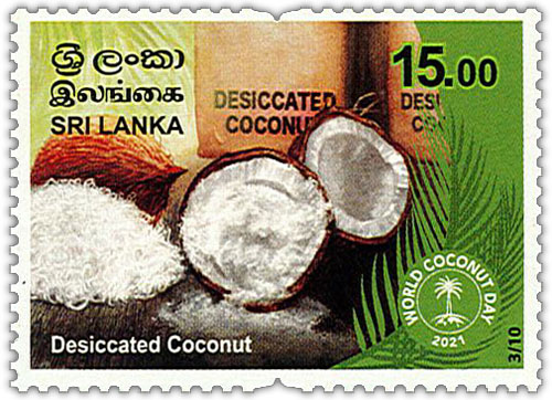 World Coconut Day - 2021 (Desiccated Coconut) - (3/10)