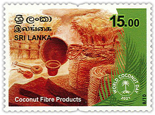 World Coconut Day - 2021 (Coconut Fiber Products) - (8/10)