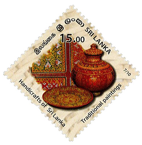 Handicrafts of Sri Lanka (Traditional paintings) (7/10) - 2022