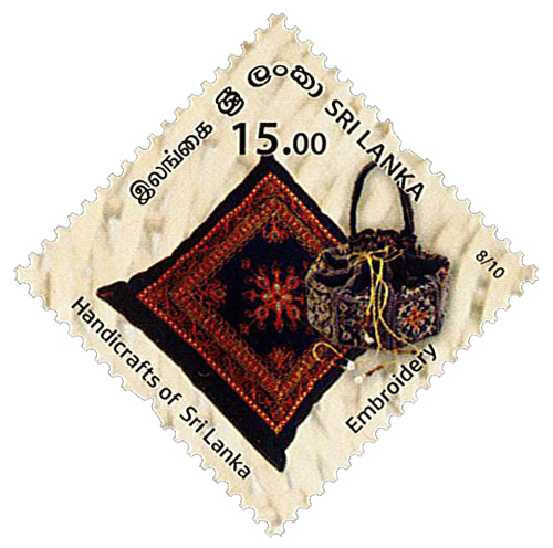 Handicrafts of Sri Lanka (Embroidery) (8/10) - 2022