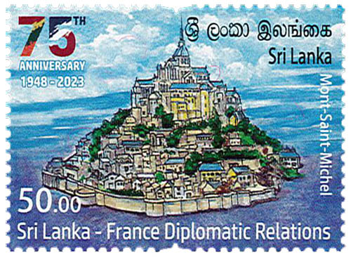 Sri Lanka France Diplomatic Relations 75th Anniversary - 2023 (Mount -Saint-Michel) 2/2
