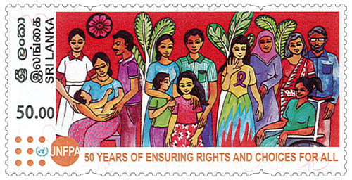 UNFPA 50  Years of ensuring rights and choices for all  - (2024)