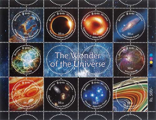 The Wonder of the Universe - 2025 (Sheetlet)